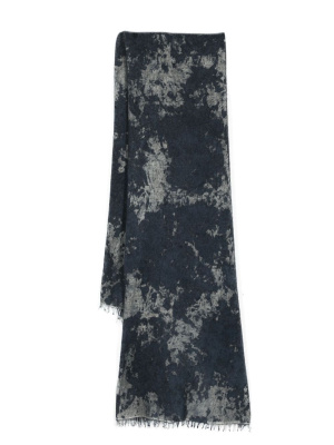 

Bleached-effect cashmere scarf, Avant Toi Bleached-effect cashmere scarf