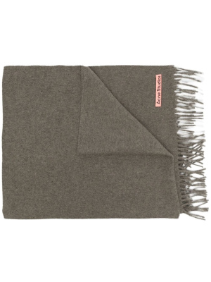 

Oversize fringe wool scarf, Acne Studios Oversize fringe wool scarf