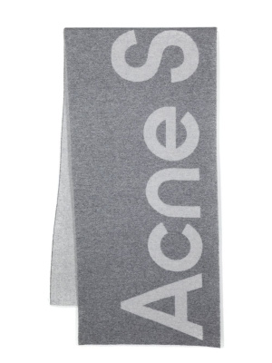 

Intarisa-logo wool-blend scarf, Acne Studios Intarisa-logo wool-blend scarf