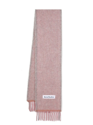 

Brushed-effect frayed-edge scarf, Acne Studios Brushed-effect frayed-edge scarf