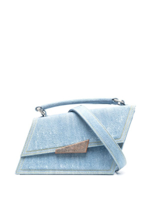 

Asymmetric denim tote bag, Acne Studios Asymmetric denim tote bag