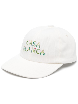 

Logo-embroidered baseball cap, Casablanca Logo-embroidered baseball cap