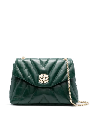 

Quilted leather shoulder bag, SANDRO Quilted leather shoulder bag