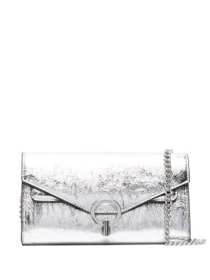 

Yza metallic clutch bag, SANDRO Yza metallic clutch bag