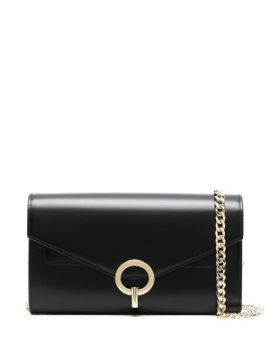 

Yza chain-link clutch bag, SANDRO Yza chain-link clutch bag