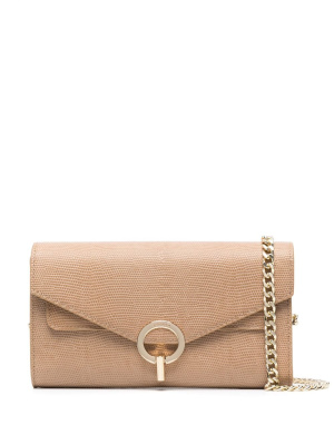 

Yza Pocket leather bag, SANDRO Yza Pocket leather bag