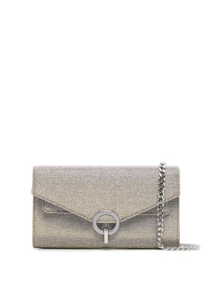 

Metallic clutch bag, SANDRO Metallic clutch bag