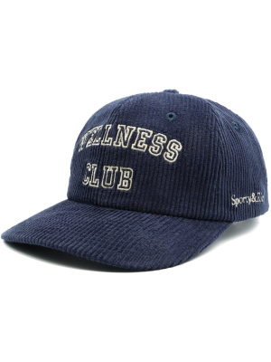 

Wellness Club corduroy cap, Sporty & Rich Wellness Club corduroy cap