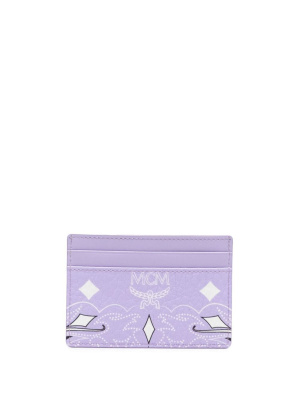 

Mini Aren bandana monogram cardholder, MCM Mini Aren bandana monogram cardholder