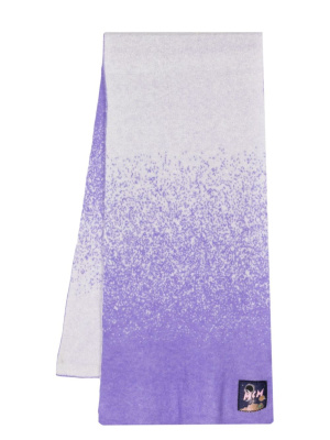 

Paint-splatter print scarf, MCM Paint-splatter print scarf