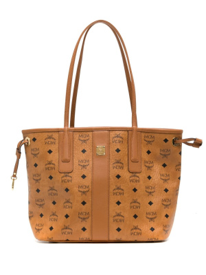 

Small Liz monogram-pattern tote bag, MCM Small Liz monogram-pattern tote bag
