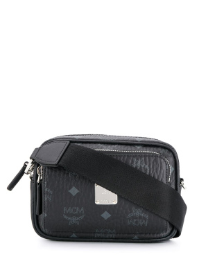 

Klassik logo-print crossbody bag, MCM Klassik logo-print crossbody bag