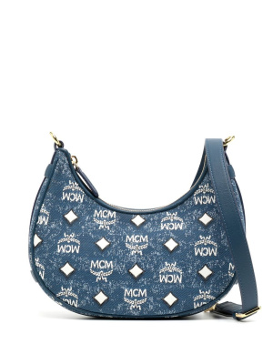 

Small Aren denim shoulder bag, MCM Small Aren denim shoulder bag