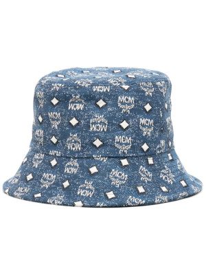 

Logo-print bucket hat, MCM Logo-print bucket hat