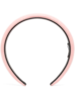 

Monogram-print leather headband, MCM Monogram-print leather headband