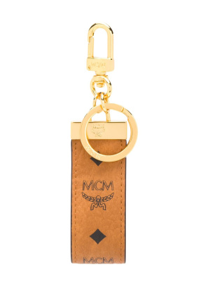 

Monogram-print keyring, MCM Monogram-print keyring