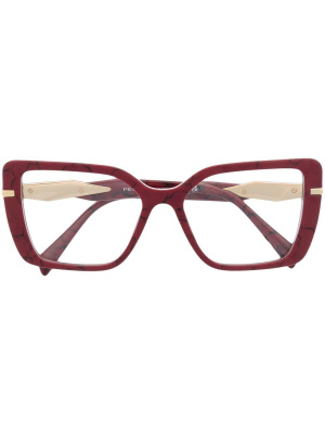 

Square frame glasses, Prada Eyewear Square frame glasses
