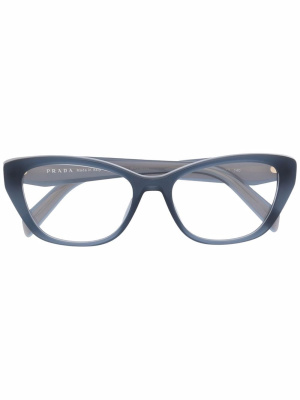 

Cat-eye frame glasses, Prada Eyewear Cat-eye frame glasses