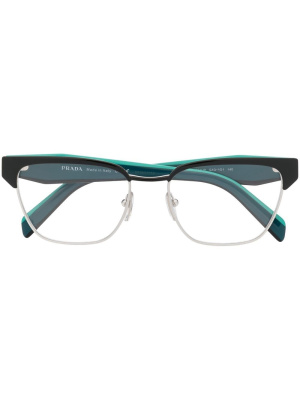 

Rectangle-frame glasses, Prada Eyewear Rectangle-frame glasses