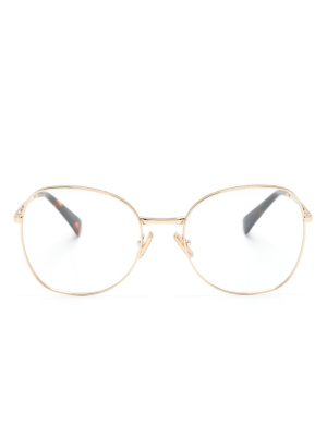 

Round-frame optical glasses, Miu Miu Eyewear Round-frame optical glasses