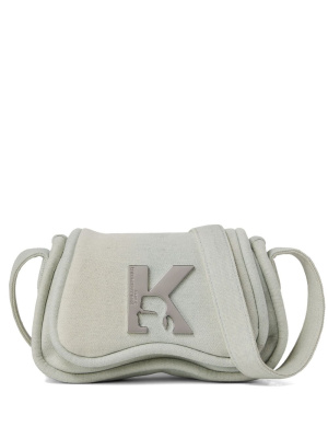 

Small logo-plaque crossbody bag, Karl Lagerfeld Jeans Small logo-plaque crossbody bag