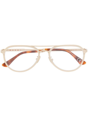 

Round-frame glasses, Marni Eyewear Round-frame glasses
