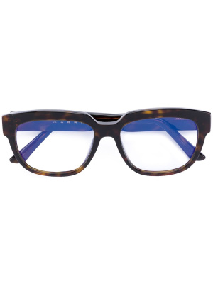 

Square shaped glasses, Marni Eyewear Square shaped glasses