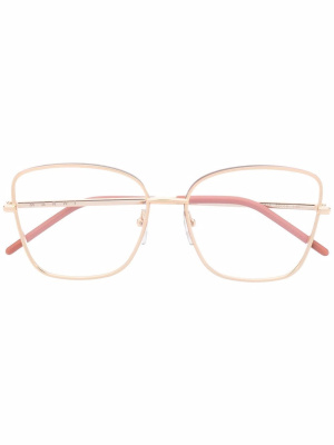 

Square-frame two-tone glasses, Marni Eyewear Square-frame two-tone glasses