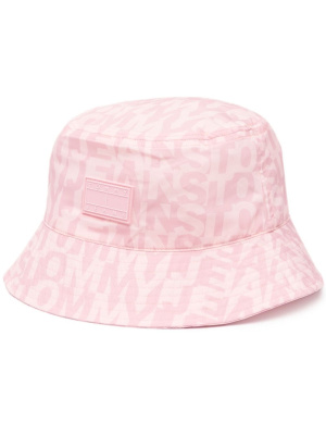 

All-over logo-print bucket hat, Tommy Jeans All-over logo-print bucket hat