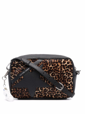 

Leopard-print leather crossbody bag, Golden Goose Leopard-print leather crossbody bag