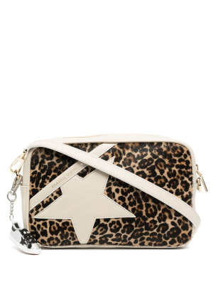 

Star leopard-print crossbody bag, Golden Goose Star leopard-print crossbody bag