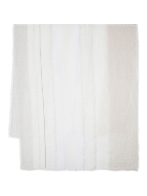 

Frayed linen-blend scarf, Fabiana Filippi Frayed linen-blend scarf