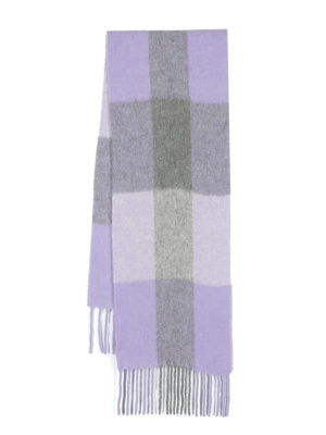 

Check-pattern scarf, Fabiana Filippi Check-pattern scarf