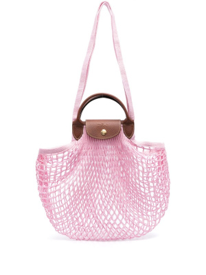 

Large Le Pliage mesh tote bag, Longchamp Large Le Pliage mesh tote bag