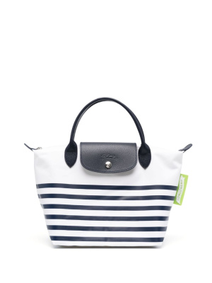 

Small Le Pliage striped tote bag, Longchamp Small Le Pliage striped tote bag