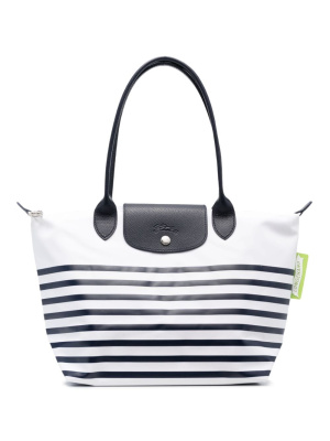 

Medium Le Pliage striped tote bag, Longchamp Medium Le Pliage striped tote bag