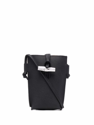 

Roseau leather phone holder, Longchamp Roseau leather phone holder