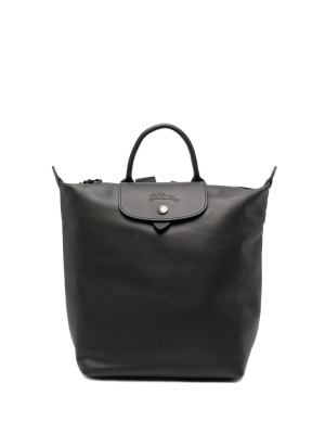 

Small Le Pliage leather backpack, Longchamp Small Le Pliage leather backpack