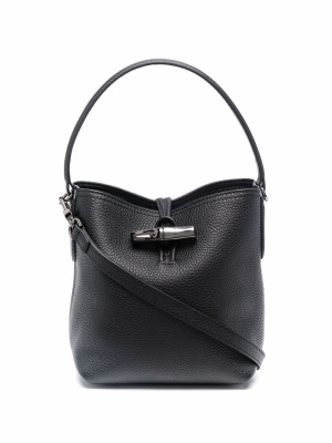 

Roseau essential leather bucket bag, Longchamp Roseau essential leather bucket bag