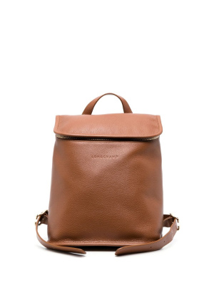 

Le Foulonné leather backpack, Longchamp Le Foulonné leather backpack