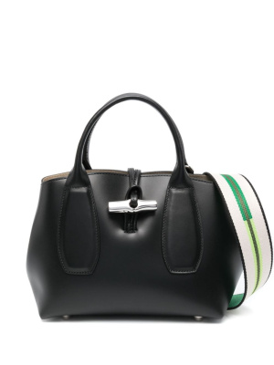 

Small Roseau leather tote bag, Longchamp Small Roseau leather tote bag