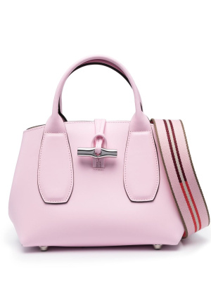 

Small Roseau leather tote bag, Longchamp Small Roseau leather tote bag