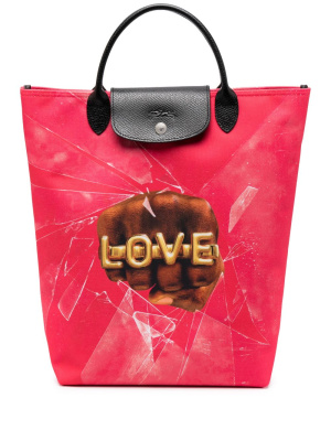 

X ToilerPaper tote bag, Longchamp X ToilerPaper tote bag