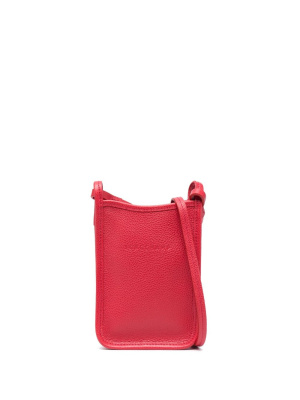

Le Foulonné leather phone case, Longchamp Le Foulonné leather phone case