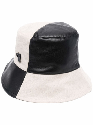 

Panelled bucket hat, Nanushka Panelled bucket hat
