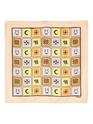 

Shoul silk scarf, Nanushka Shoul silk scarf