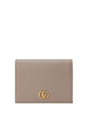 

Logo-plaque leather wallet, Gucci Logo-plaque leather wallet