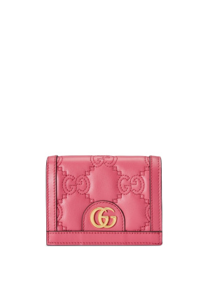 

GG matelassé leather wallet, Gucci GG matelassé leather wallet