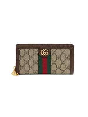 

Beige Ophidia GG zip around wallet, Gucci Beige Ophidia GG zip around wallet