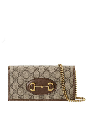 

1955 Horsebit wallet with chain, Gucci 1955 Horsebit wallet with chain